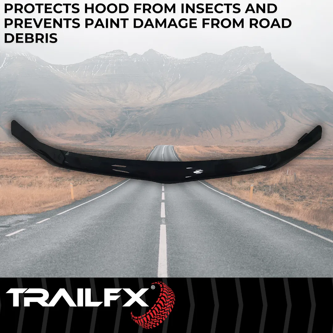 8720H – TRAILFX Bug Shield, Wrap-Around Smoke, Acrylic - view 2